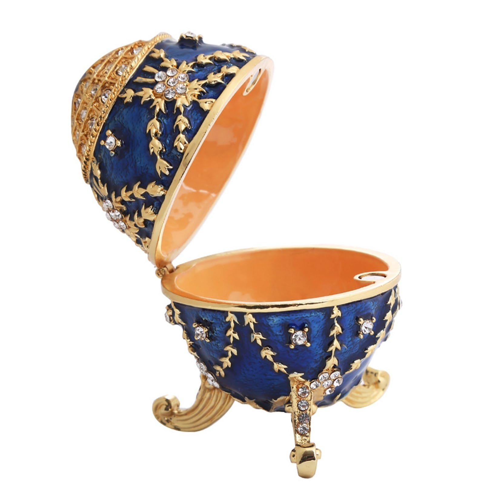 Amazon｜イースターエッグジュエリーボックス 合金製 卵の形たまご